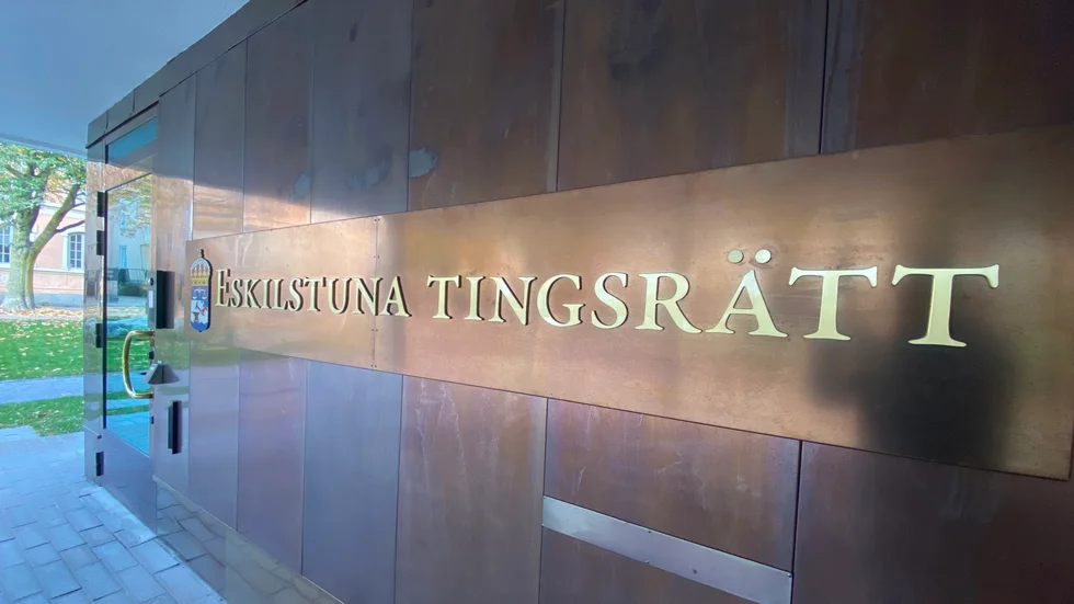 En man har dömts i Eskilstuna tingsrätt för misshandel av en kvinna i 20-årsåldern.