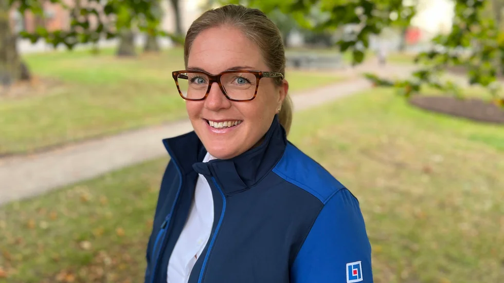 Karin Slättborn är Länsförsäkringar Södermanlands nya hållbarhetssamordnare. 