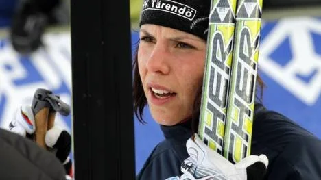 Charlotte Kalla, Tärendö, tog två guld och ett silver i SM.