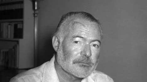 Ernest Hemingway, 1950.