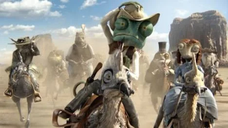 Han heter Rango, han är en kameleont och han spelar huvudrollen i vårens bästa, och märkligaste, film. Den är rolig, skrämmande och en aning obegriplig - precis som alla stora sagor.