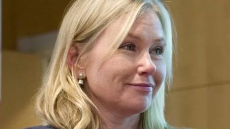 Anna Johansson, ordförande i Socialdemokraternas kriskommission, deltar vid helgens socialdemokratiska distriktskongress på hotell Nordkalotten i Luleå.