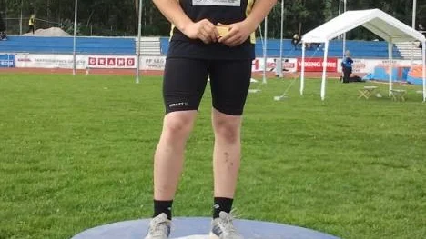 Felix Johansson, Tväråselets IF plockade hem två guld på Valbo Games i Gävle.
