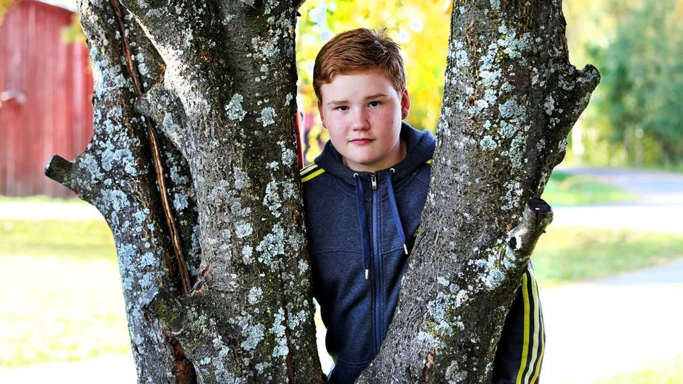 Erik Lundqvist medverkade i fyra filmer under 2012. Nu är han tillbaka i vardagen i Sunderbyn.