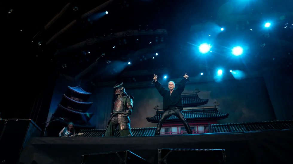 Iron Maiden på Ullevi i Göteborg i somras. Arkivbild.