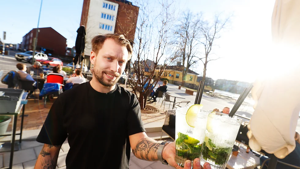Jesper Laine på T.rassen.