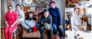 Blinda Olena flydde kriget med sina barn – familjen Sundqvist öppnade sitt hem: "Vi var överens om att vi ville hjälpa till"