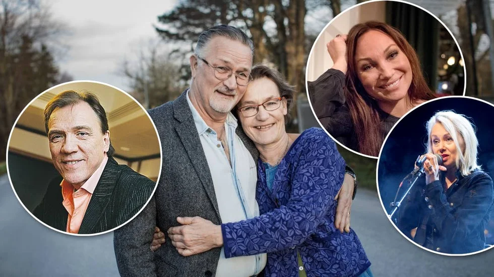Håkan och Maria Ahlsten. Christer Sjögren, Charlotte Perrelli och Louise Hoffsten, några av deltagarna i årets "Så mycket bättre".