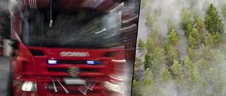 Svårhittad brand släckt efter fem timmar