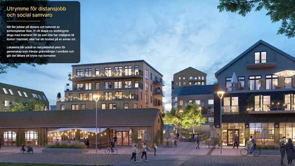 Solhemsgruppen har långt gångna planer på ett nytt, centralt kvarter i Västervik. Närmare bestämt på Stenhamraparkeringen. 