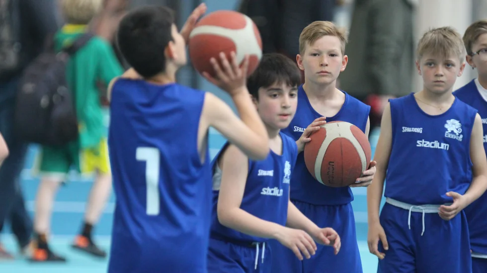 Eskilstuna Baskets pojkar 11 var ett av de deltagande lagen i Eskilstuna Basket Cup.