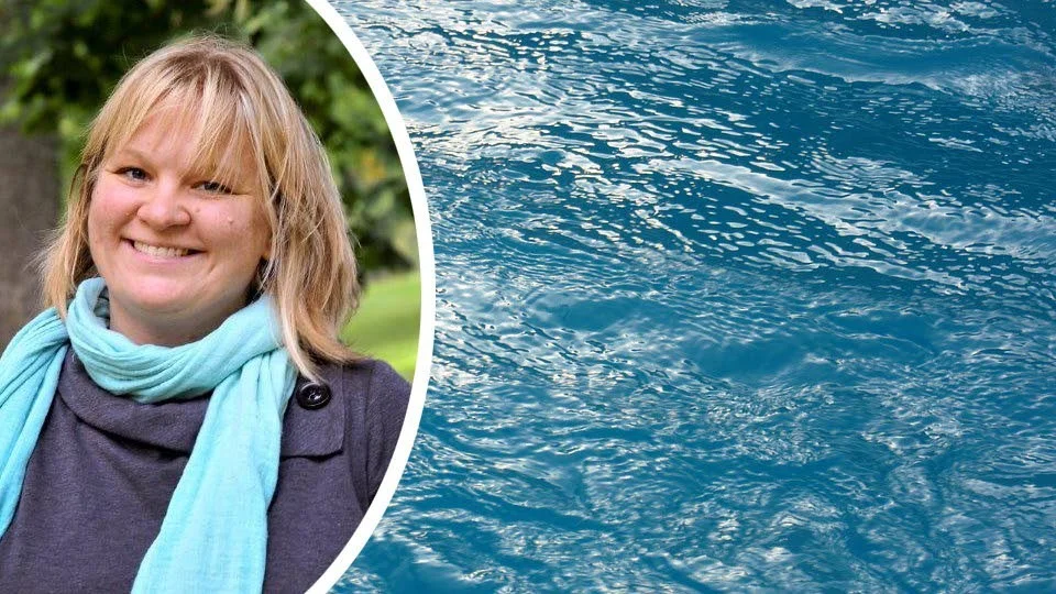 Frida Eklund, vattenhandläggare på länsstyrelsen.