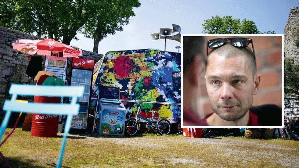 Filip Adamo är lättad över att matvagnen har en plats att stå på under hela sommarsäsongen.