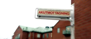 Trängsel vid akutmottagningen