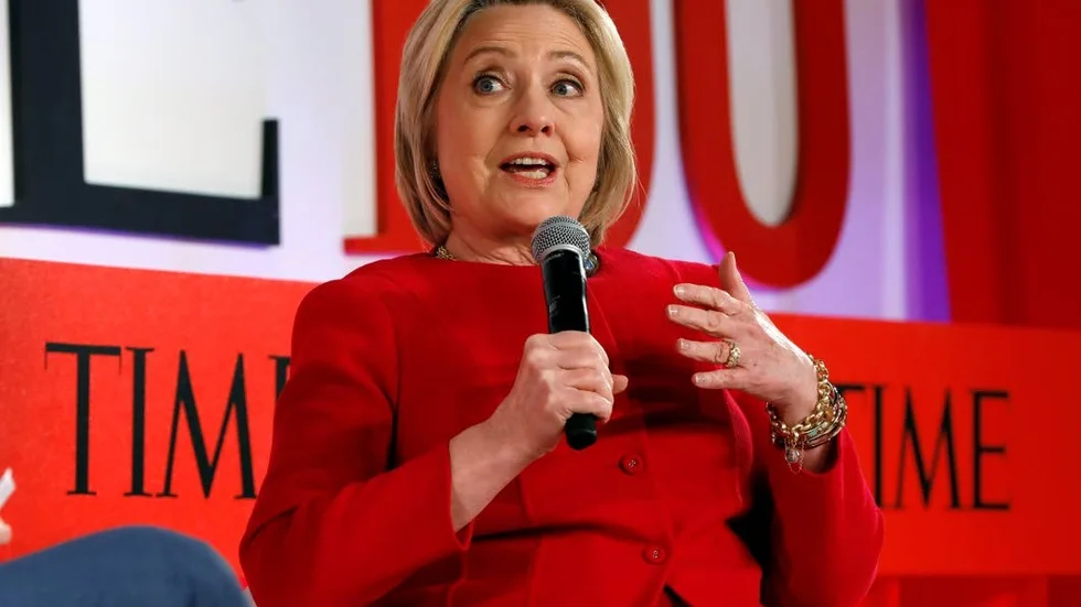 Hillary Clinton.