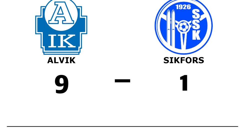 Alviks IK vann mot Sikfors SK