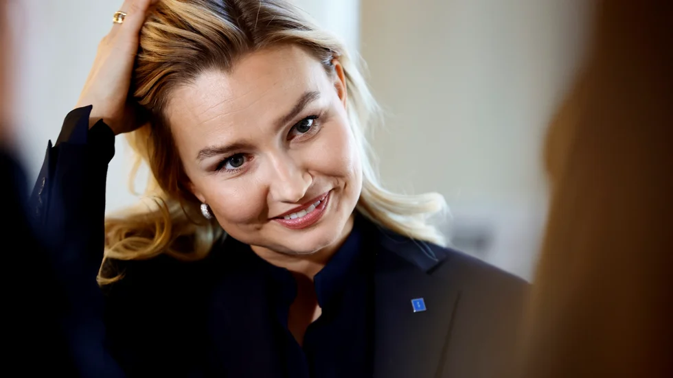 Kristdemokraternas partiledare Ebba Busch. Arkivbild.