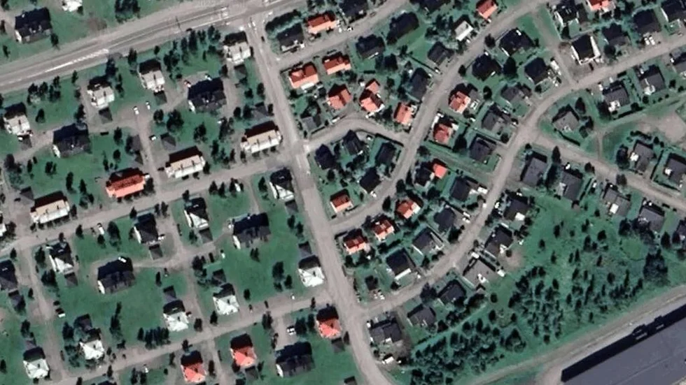 Området kring Ängsvägen 1