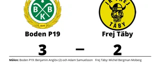 Första segern för säsongen för Boden P19
