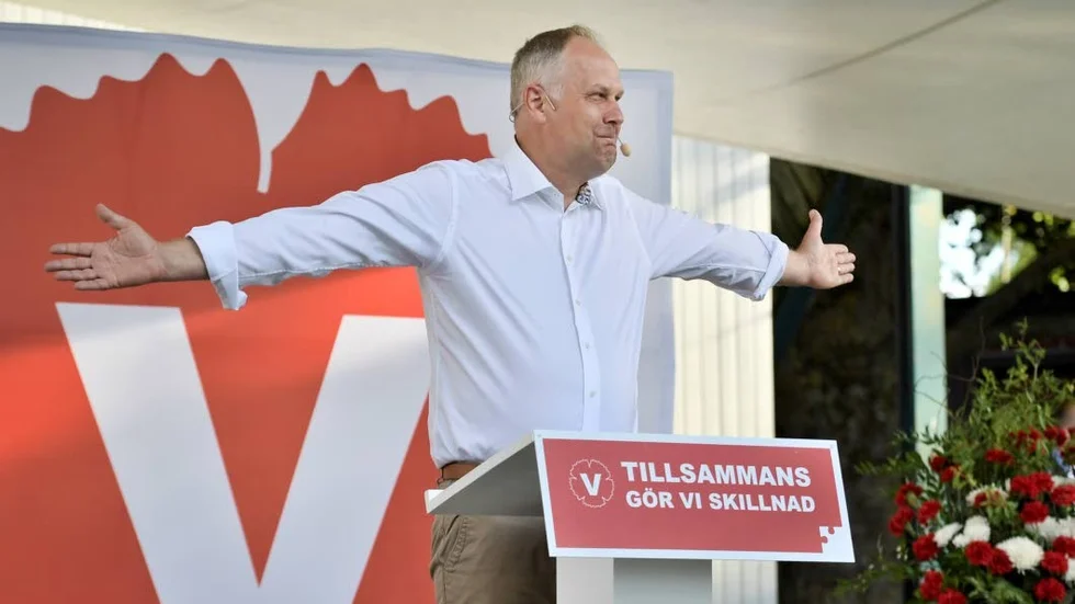 vänsterhybris.?Foto: Janerik Henriksson/TT