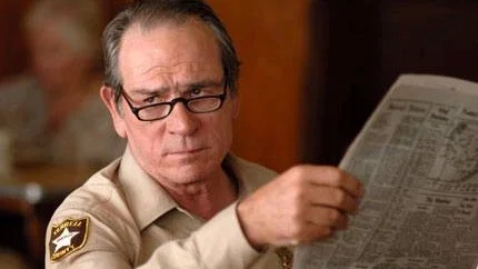 Grymt bra. Tommy Lee Jones i "No country for old men", bröderna Coens klart starkaste film sedan "Barton Fink" för 17 år sedan.        Foto: UIP