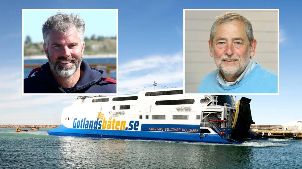 Jonas Henning och Karsten Inde om Gotlandsbåten.