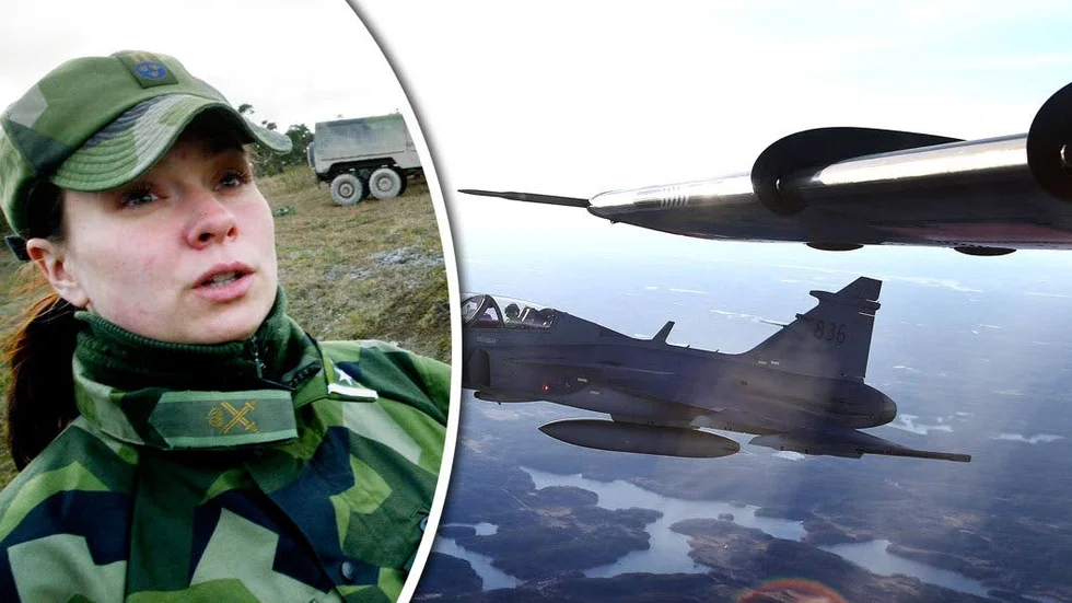 Therese Fagerstedt, kommunikationschef på Försvarsmakten Gotland.