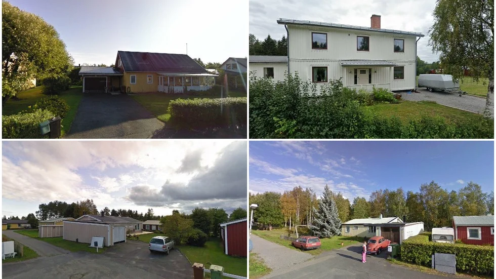 Myntvägen 4, Alviksvägen 143, Harslingan 8 och Sparvhökgränd 20