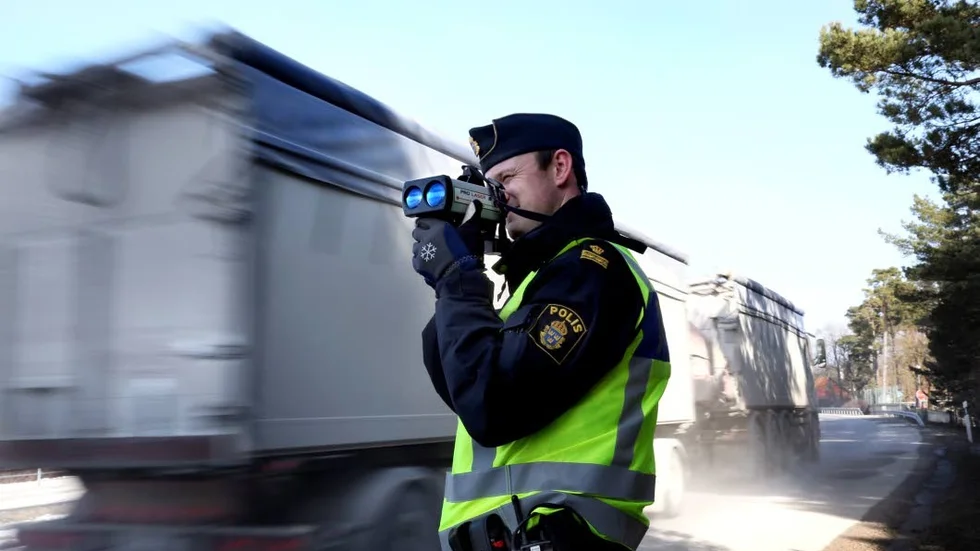 Polisen bötfällde fem bilister.