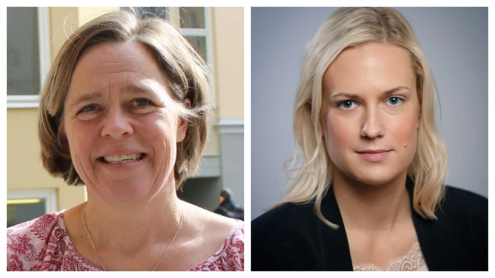 "För lite och för sent", tycker Lotta Bäckman (S) (till vänster). "Oseriöst av socialdemokraterna", svarar Annika Krutzén (M) (till höger). Åsikterna går isär om Alliansens nya satsning i Skäggetorp.