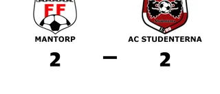 Mantorp fixade en poäng mot AC Studenterna