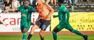 FC Gute bjöd Superettanlaget Dalkurd på hårt motstånd