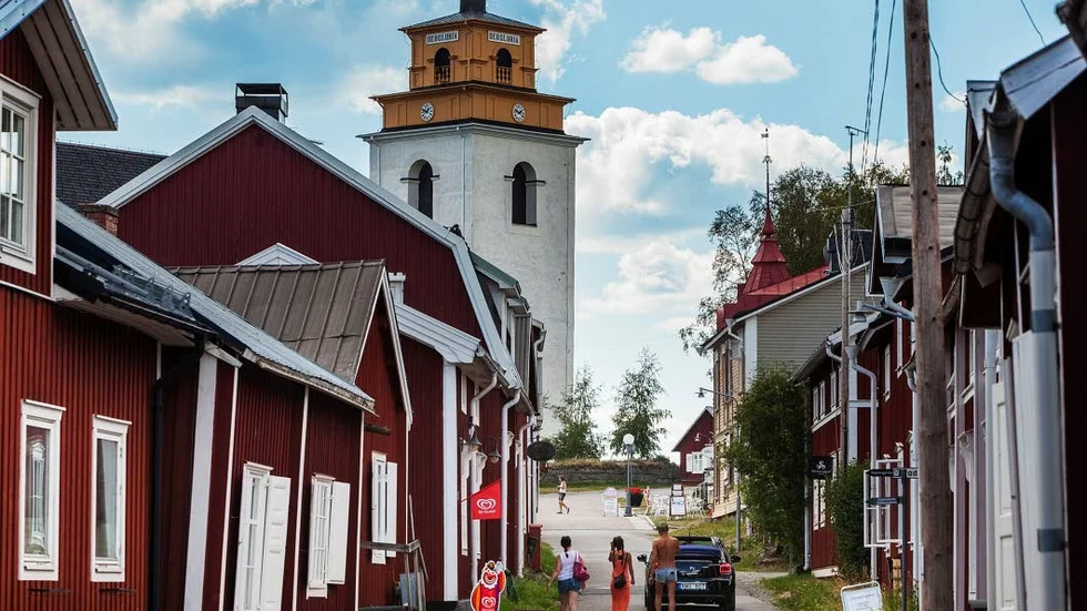 Rekord. Visitor centre i Kyrkbyn har haft besöksrekord i juni och juli och ser även ut att gå mot rekord i augusti.