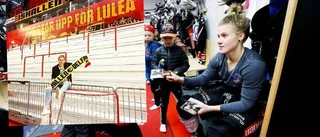 Skadade stjärnan tar plats – bland fansen