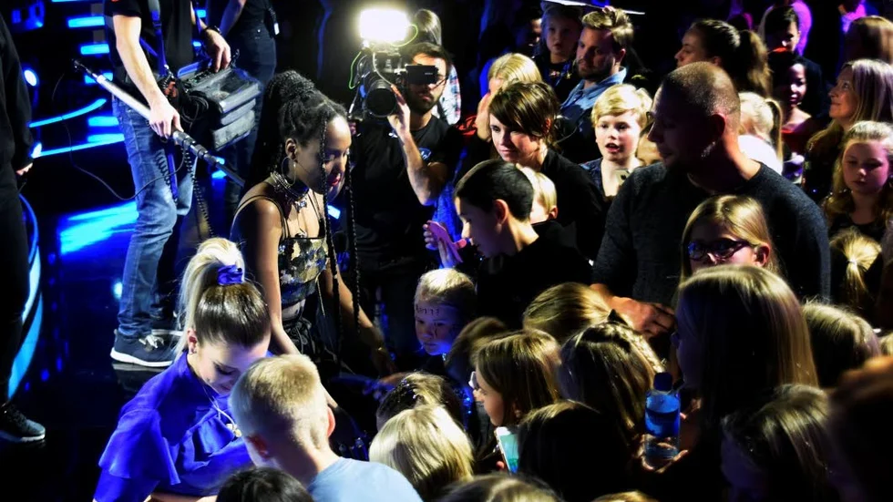 Jemima Hicintuka har blivit väldigt populär under "Idol", där bara fem deltagare återstår.