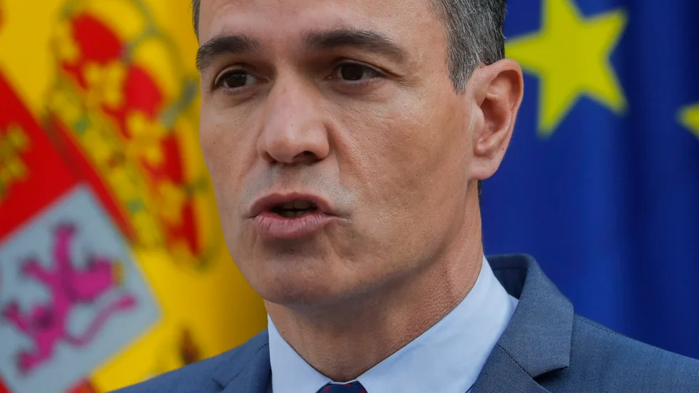 Spaniens premiärminister Pedro Sánchez. Arkivbild.