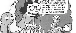 För dyster för att vara rolig