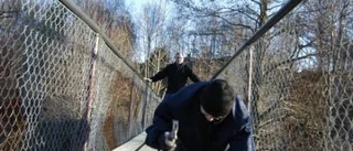 Gångbron snart klar