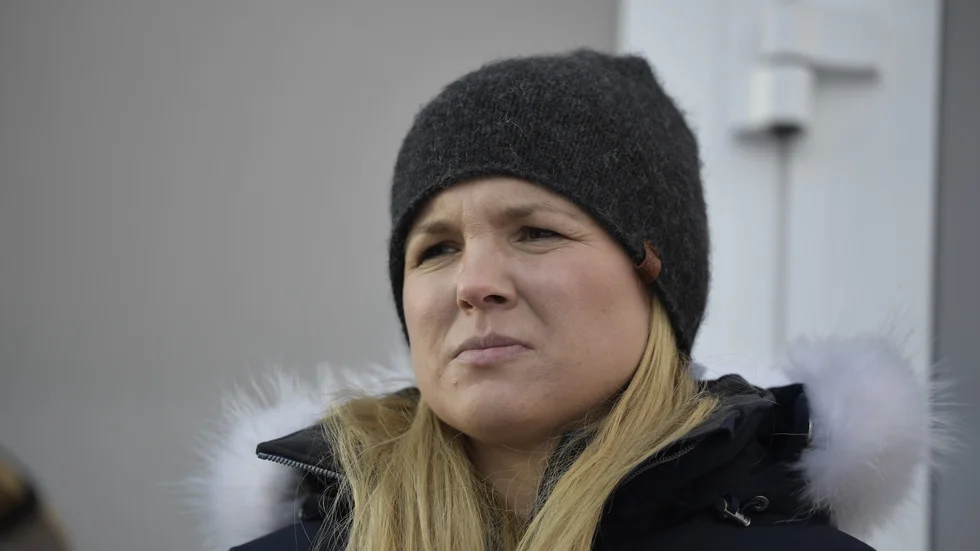 Anja Pärson tar chansen igen efter skadan 2022. Hon är en av deltagarna i den kommande säsongen av "Mästarnas mästare". Arkivbild.