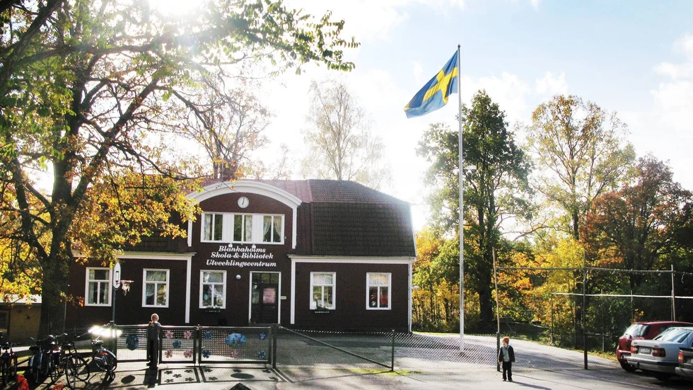 Blankaholms skola har verksamheten på sparlåga. Personal, elever och förskolebarna har drabbats av vinterkräksjuka.