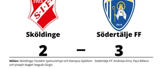 Södertälje FF vann borta mot Sköldinge