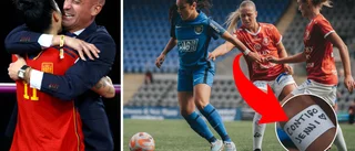 Uniteds gest mitt under matchen – efter skandalkyssen i VM