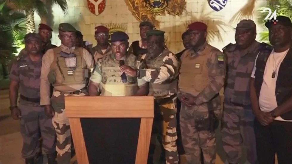 I onsdags meddelade militären att den tagit över makten i Gabon. Arkivbild.