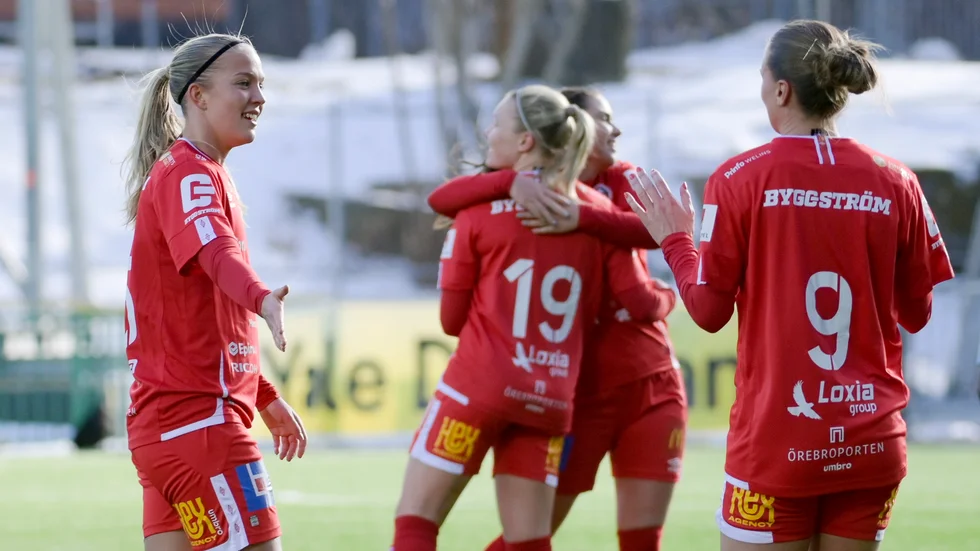 Örebro säkrade damallsvenskt spel till nästa år. Arkivbild.