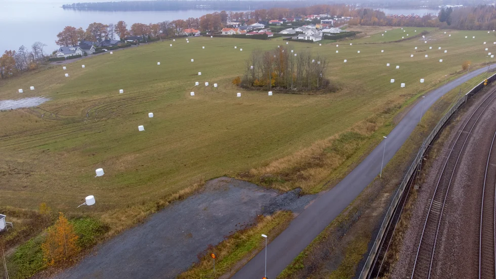 Idag används marken för jordbruk, om förslaget blir verklighet skulle det kunna byggas 300 nya bostäder här.