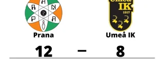 Seger för Prana hemma mot Umeå IK
