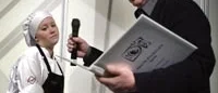 Sandra 
 kämpade väl