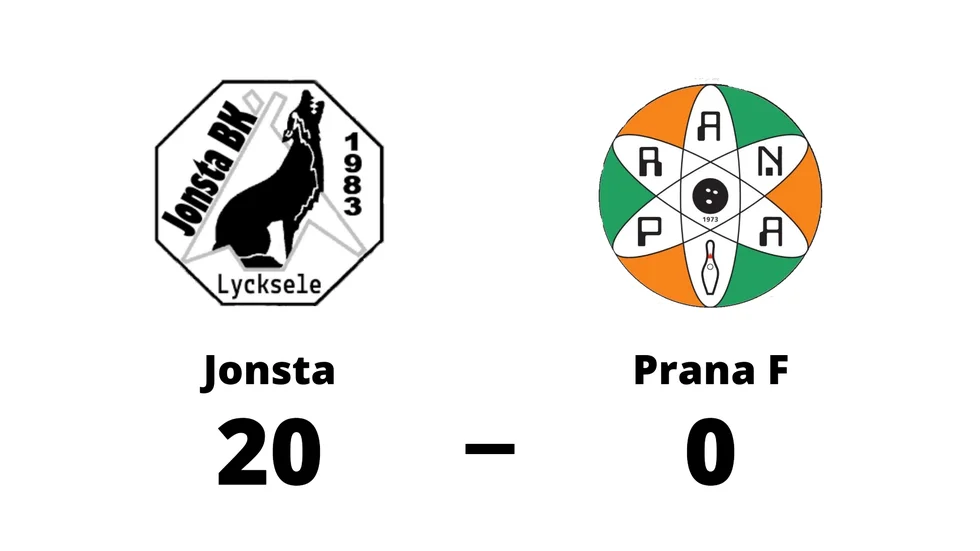 Jonsta BK vann mot BK Prana F