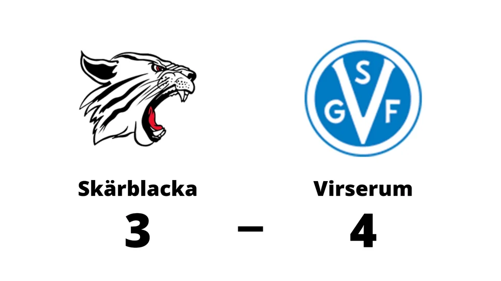 Skärblacka IF förlorade mot Virserums SGF