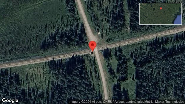 Allvarlig brand påverkar trafiken på väg 643